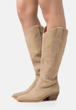 Produits populaires 9 Anna Field Leather - Santiags - Beige