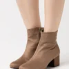 Anna Field Boots À Talons - Taupe