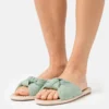 Anna Field Mules - Mint