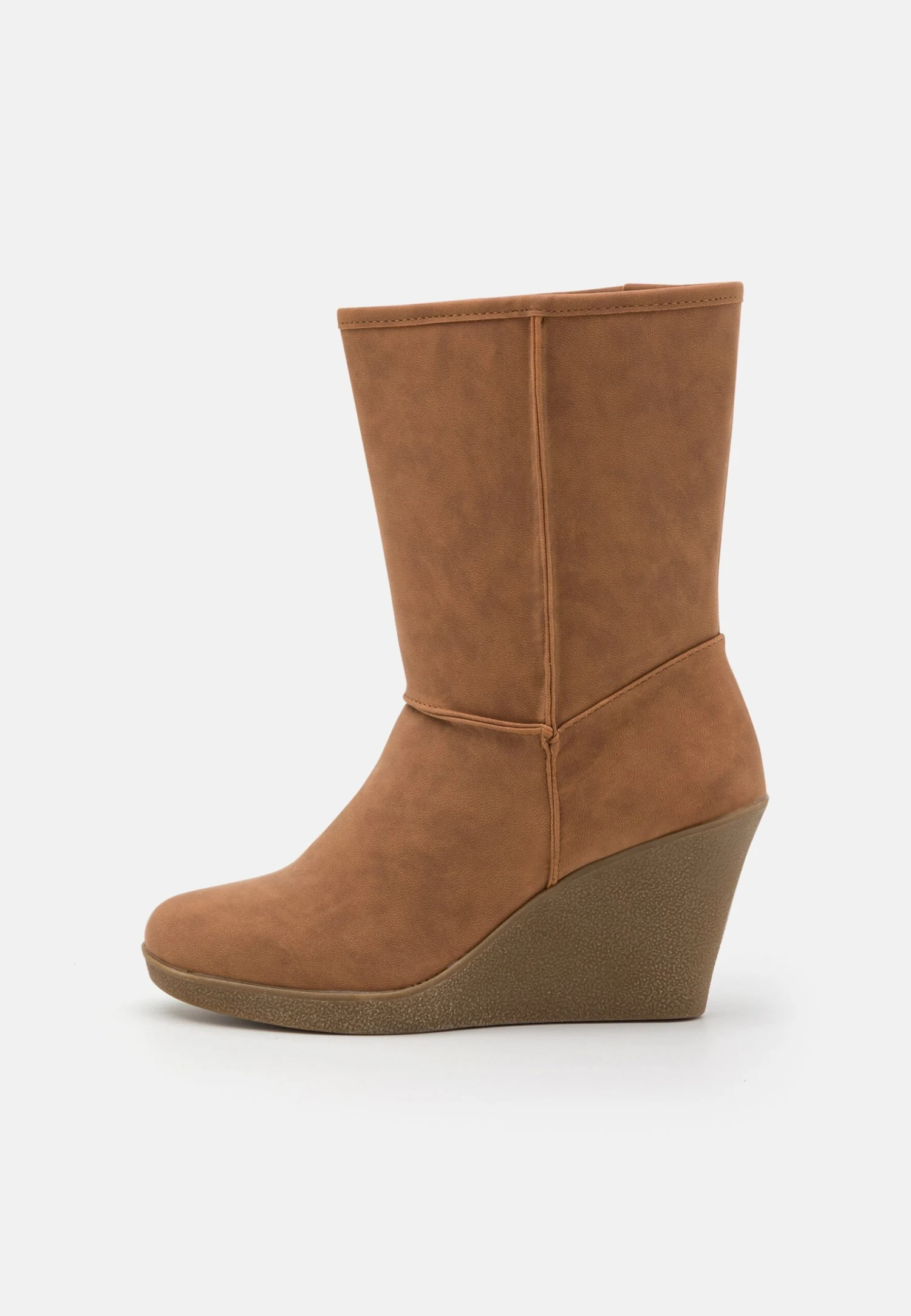 Anna Field Winter Boot - Bottines Compensées - Cognac 2 Anna Field Winter Boot - Bottines Compensées - Cognac – Image 2