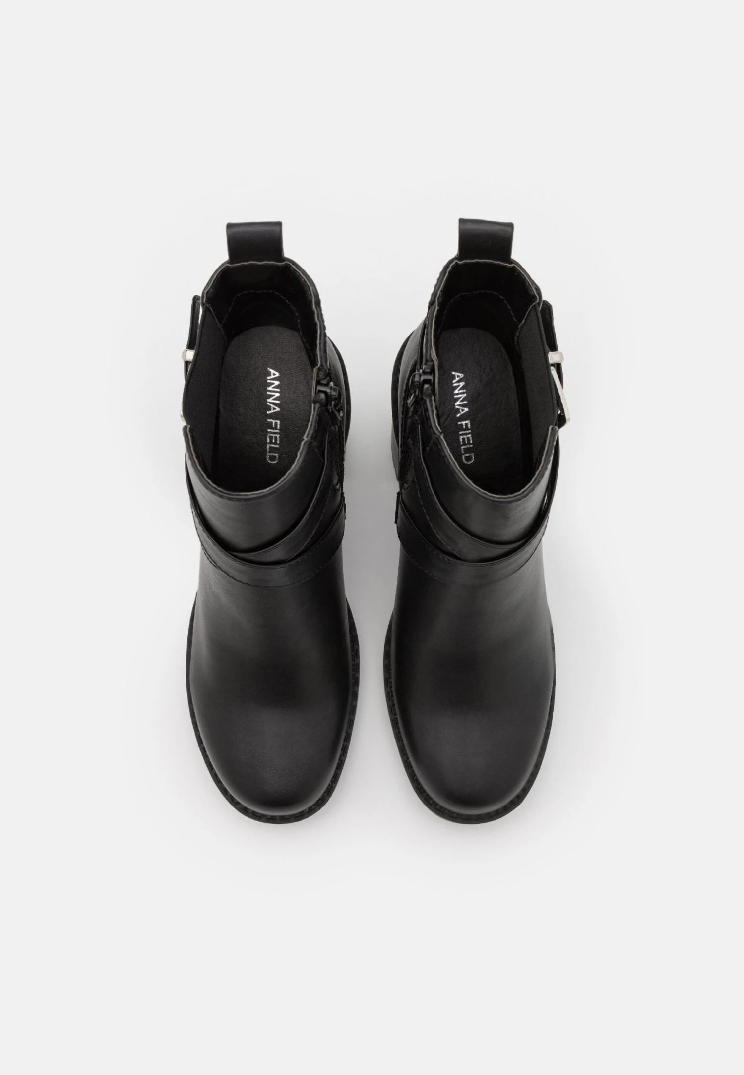 Bottines À Talons Hauts - Black 6 Bottines À Talons Hauts - Black – Image 6