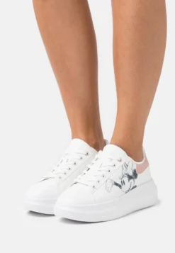 Anna Field Disney Mickey Mouse - Baskets Basses - White/Light Pink