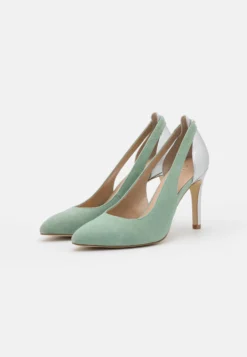 Anna Field Leather - Escarpins À Talons Hauts - Mint/Silver -Zalando c21d6116f57b4d44937b35fb3b0cbf4f scaled