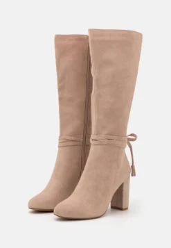 Leather - Bottes À Talons Hauts - Beige -Zalando e5fb0d66720e46d2bafec2cdf68374f8 scaled