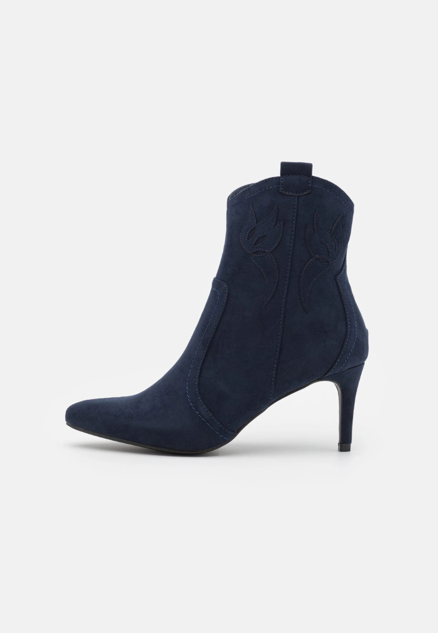 Anna Field Bottines À Talons Hauts - Dark Blue 2 Anna Field Bottines À Talons Hauts - Dark Blue – Image 2