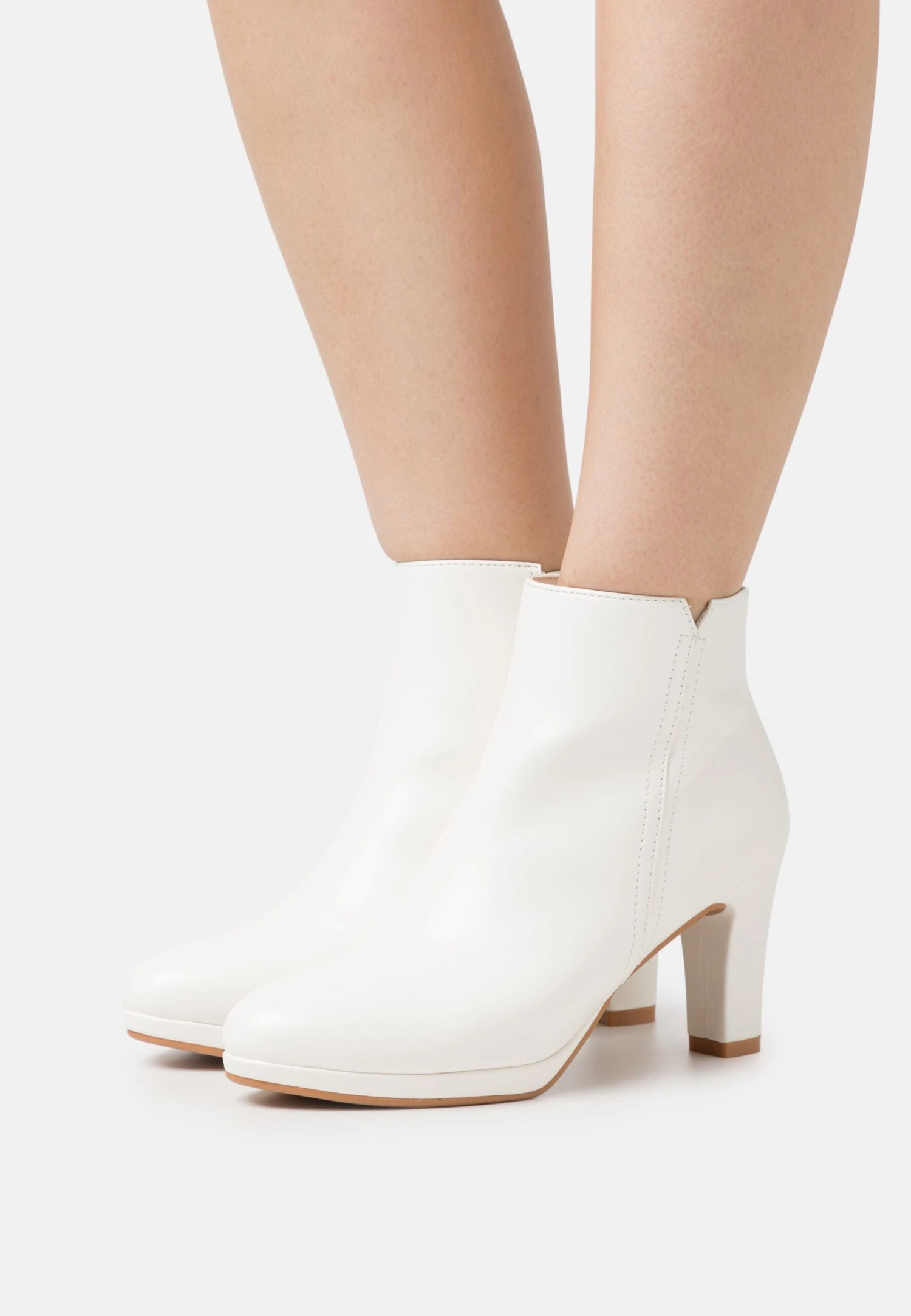 Anna Field Boots À Talons - White 1 Anna Field Boots À Talons - White