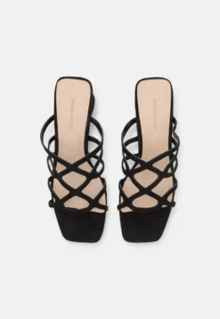 Anna Field Leather - Mules À Talons - Black -Zalando f8974d56a0e845a6802539060b031a15 scaled